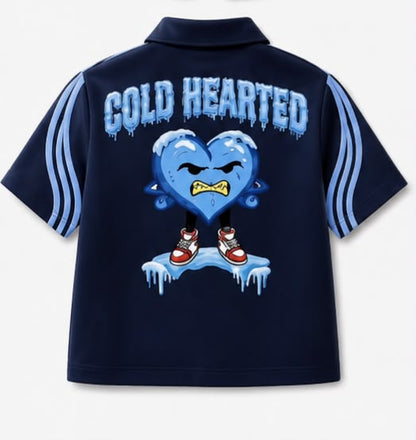 Mens Cold Hearted ice stripes windbreaker short set