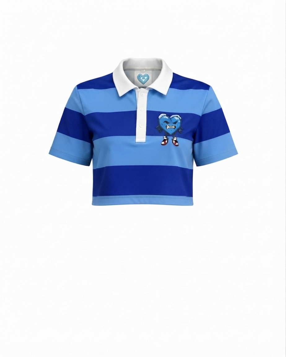 Cold Hearted Crop Polo